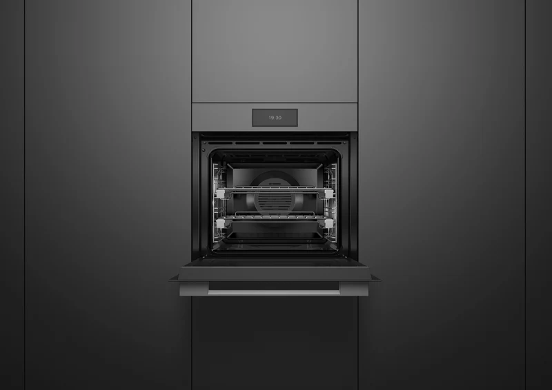 Fisher & Paykel 60cm Series 11, Minimal Combi-Steam Oven, Grey Glass