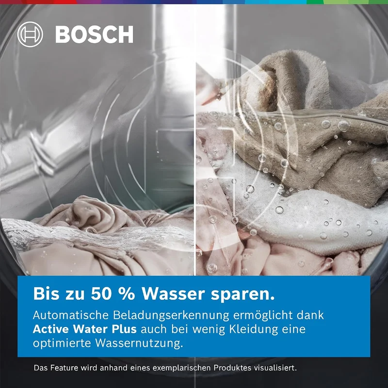 Bosch Serie 4 Waschmaschine 8 kg 1400 UpM Faltenreduzierung WAN282K4