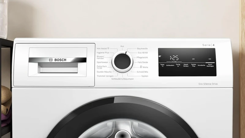 Bosch Serie 4 Waschmaschine 8 kg 1400 UpM Faltenreduzierung WAN282K4