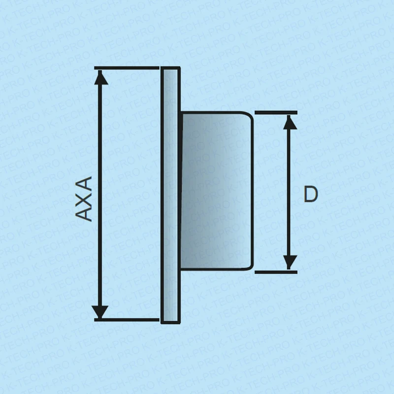Antik Lüftungsgitter mit Flansch