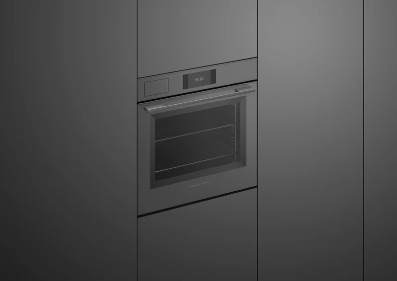 Fisher & Paykel 60cm Series 7, Minimal Combi-Steam Oven, Grey Glass