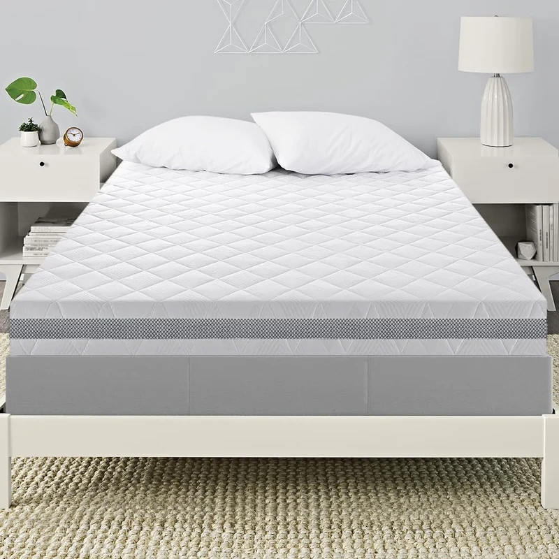 BedStory Gel Topper 180x200cm H3/H4 aus 10cm Höhe Kaltschaumkern