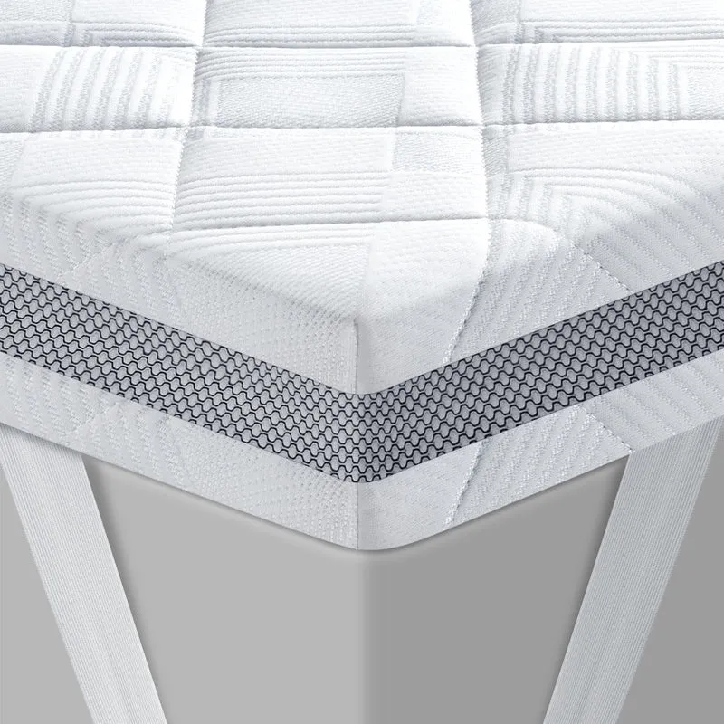 BedStory Gel Topper 180x200cm H3/H4 aus 10cm Höhe Kaltschaumkern