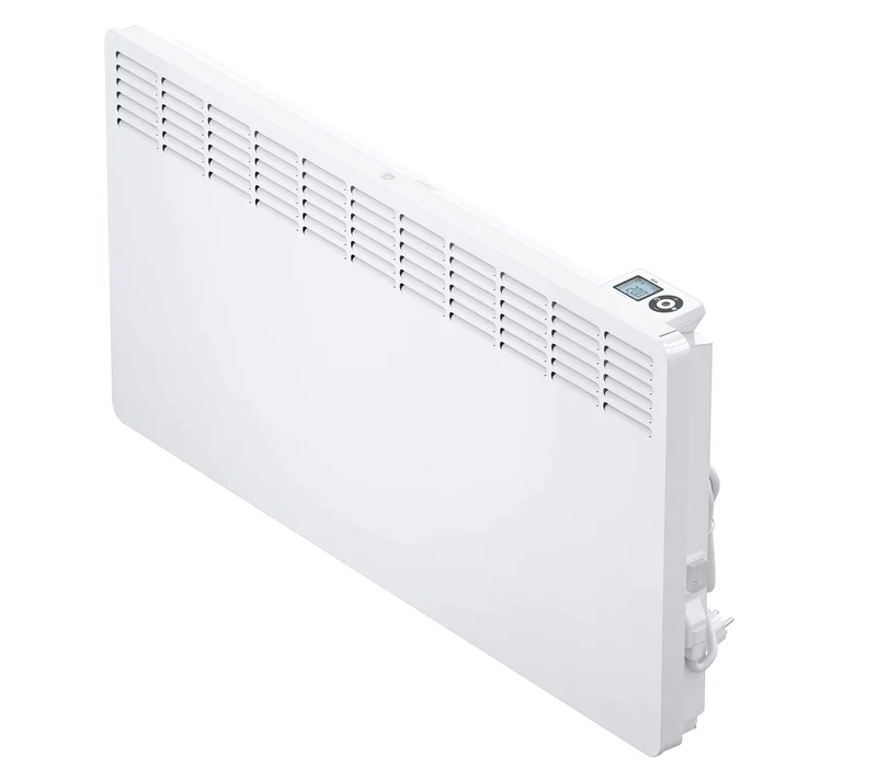 AEG Wandkonvektor WKL 1505 für ca. 15 m², 1500 W, 5-30 °C, wandhängend, LC-Display, Wochentimer, Metall, Ökodesign 2018, 236534