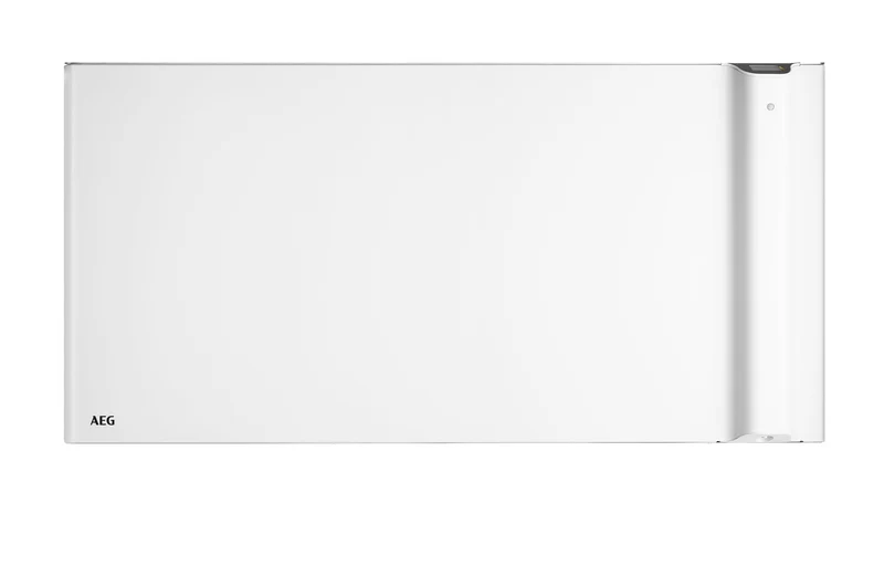 AEG Wandkonvektor WKL 1505 für ca. 15 m², 1500 W, 5-30 °C, wandhängend, LC-Display, Wochentimer, Metall, Ökodesign 2018, 236534