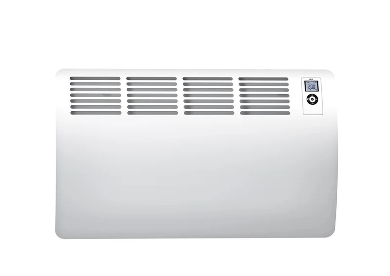 AEG Wandkonvektor WKL 1505 für ca. 15 m², 1500 W, 5-30 °C, wandhängend, LC-Display, Wochentimer, Metall, Ökodesign 2018, 236534