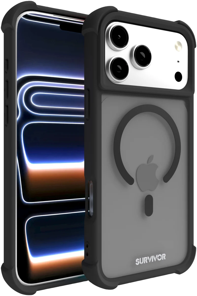 Griffin Survivor Endurance MagSafe Compatible iPhone 18 Pro Max /17 Pro Max Case - Black