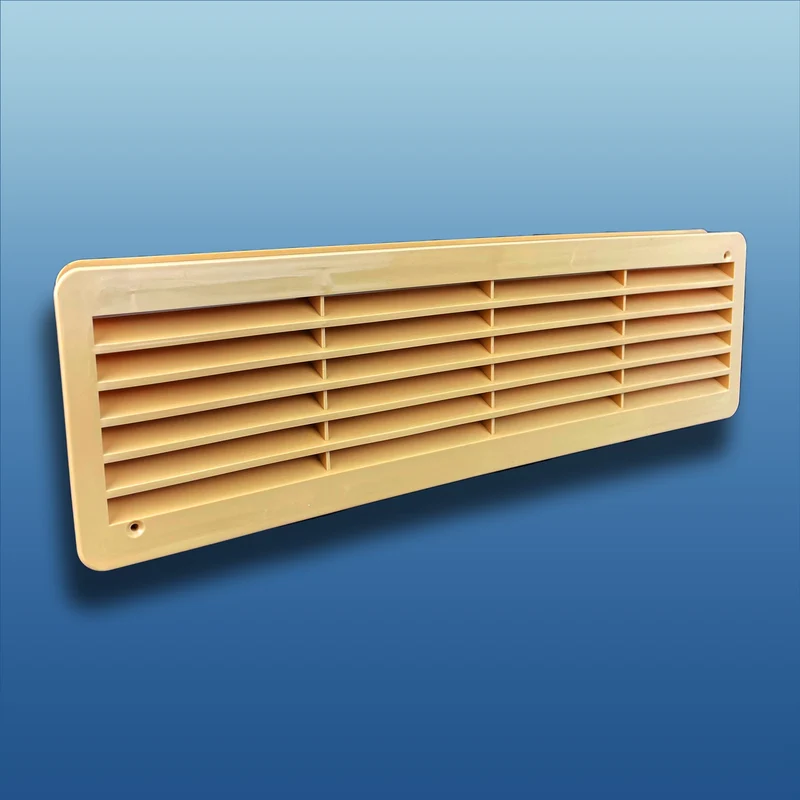 Türlüftungsgitter doppelseitig Serie KE PP 450x131