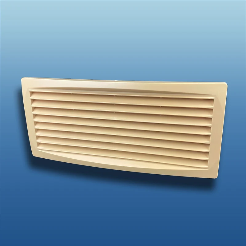 Türlüftungsgitter einseitig Serie KE ABS 275x105