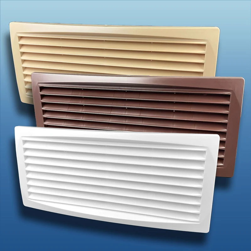 Türlüftungsgitter einseitig Serie KE ABS 275x105