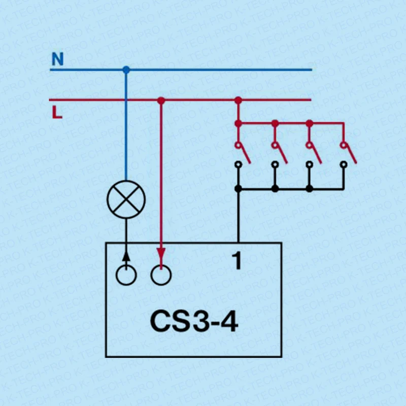 Elektro Bock Nachlaufrelais