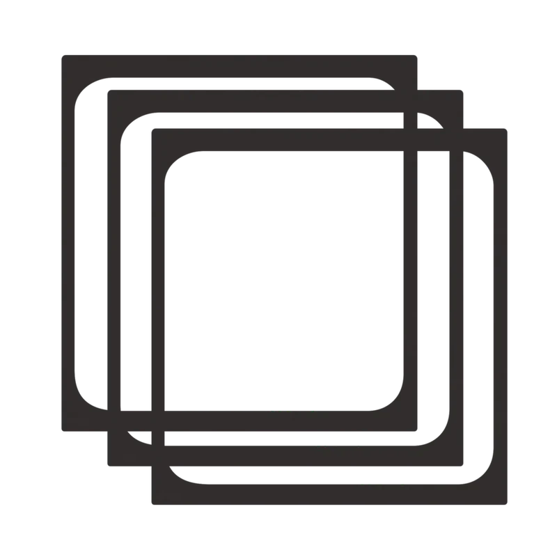 3er-Set Filterdichtung für 100mm Rechteckfilter