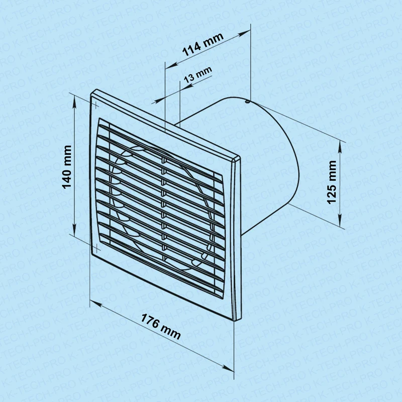 Wandventilator SILENT pro