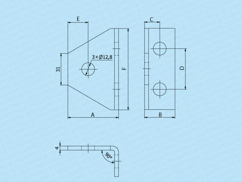 Stützwinkel A S30