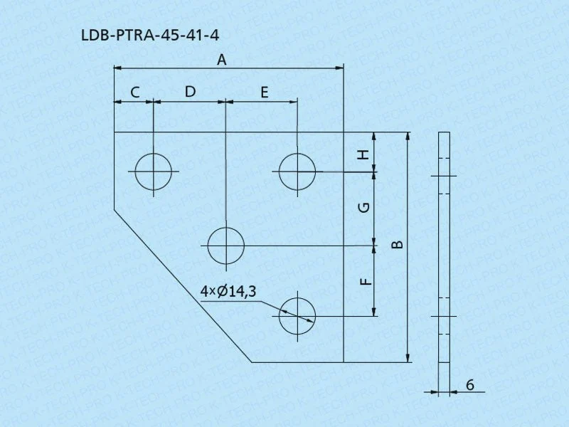 Stützwinkel B S41