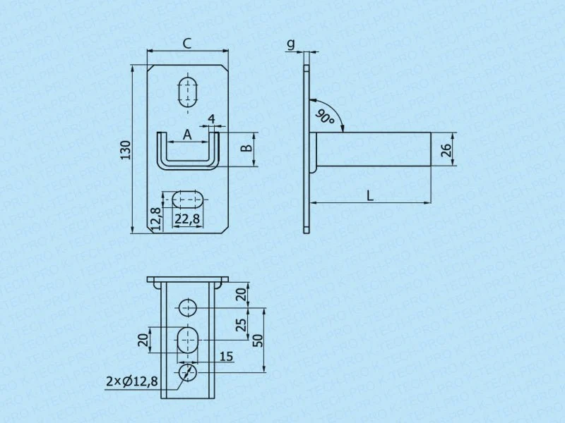 Sockelfuß S30
