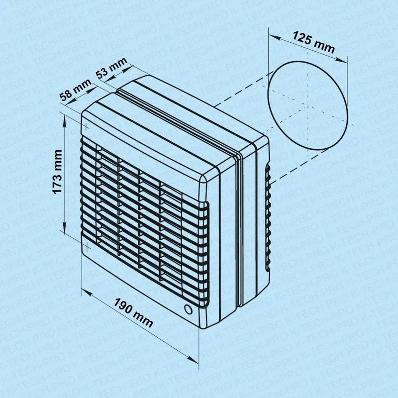 Fensterventilator KMAO pro