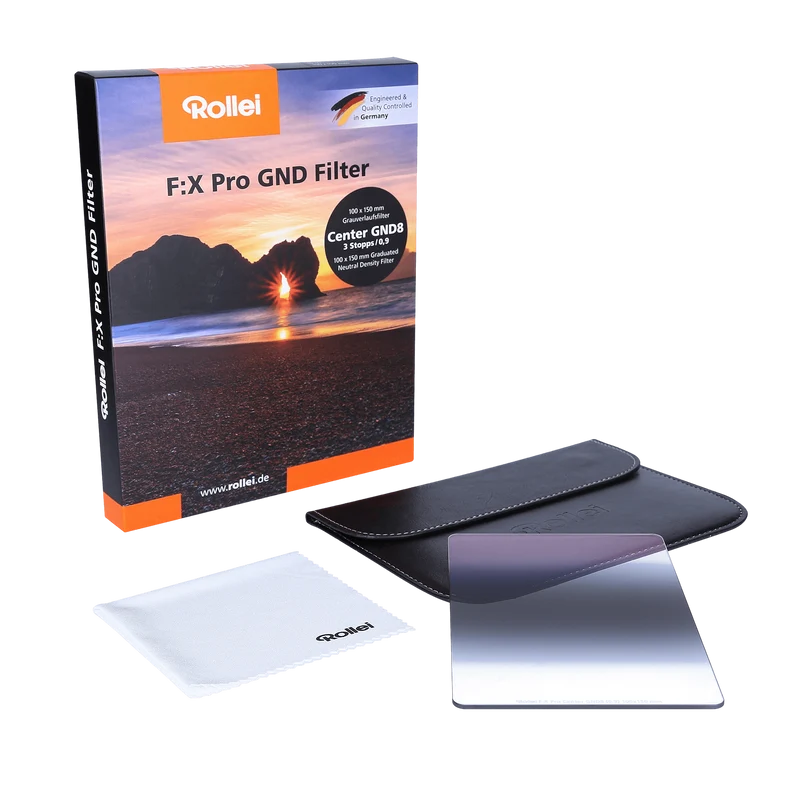 F:X Pro Center GND8 Rechteckfilter - Grauverlaufsfilter 100 mm