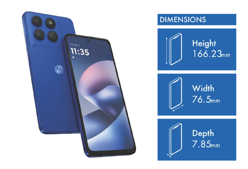 Motorola g37 5G 128GB Nautical Blue