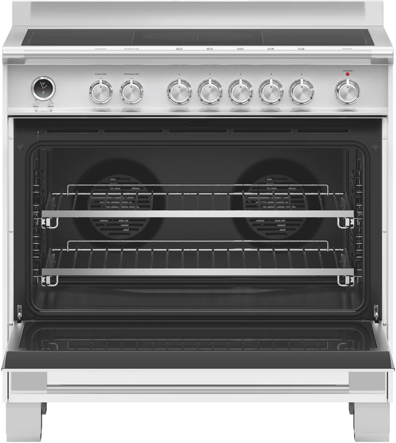 Fisher & Paykel 90cm Series 9 Classic 5 Zone Induction Pyrolytic Cooker, SmartZone