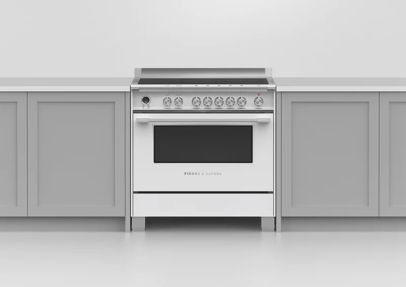Fisher & Paykel 90cm Series 9 Classic 5 Zone Induction Pyrolytic Cooker, SmartZone