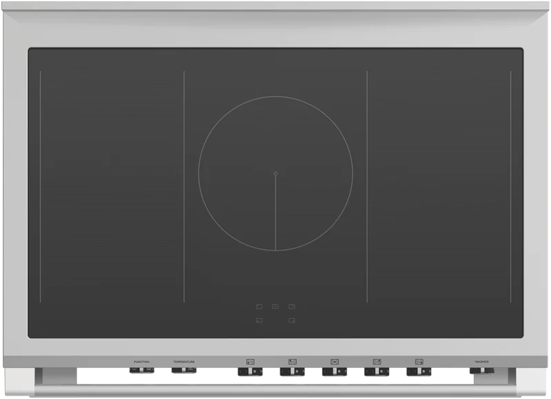 Fisher & Paykel 90cm Series 9 Classic 5 Zone Induction Pyrolytic Cooker, SmartZone