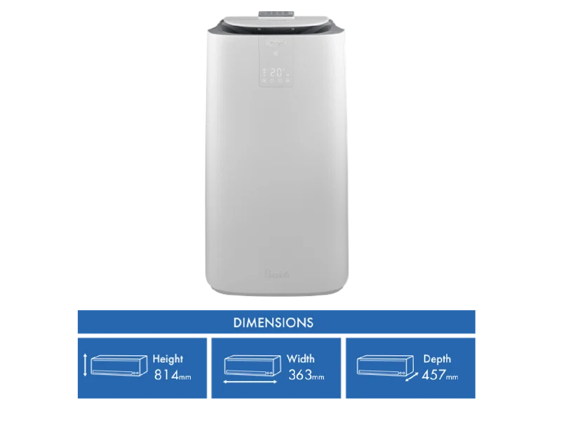 DeLonghi 3.3kW Portable Air Conditioner