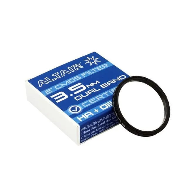 Altair Astro 2" DualBand 3.5 nm Ha/Oiii with test report