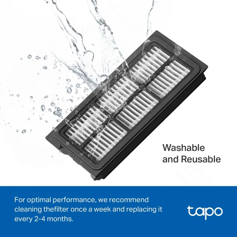 TP-LINK Tapo RV50 Series Robot Vacuum Replacement Filter Kit