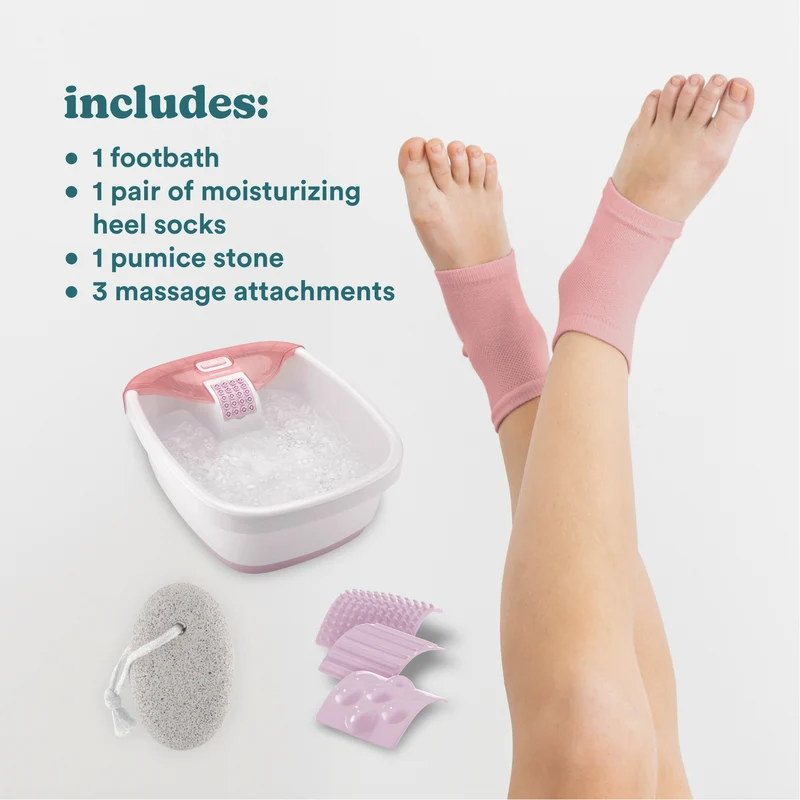 Homedics Bubble Bliss Deluxe Foot Spa Gift Set