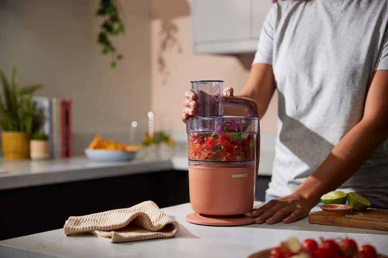 Kenwood Multi Pro Go Food Processor Red Clay