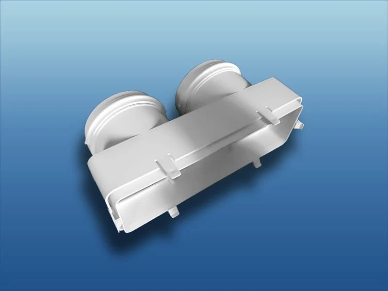 Adapterhülse für 125er Flachkanalsystem