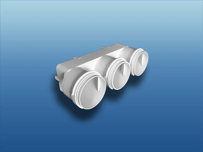 Adapterhülse für 125er Flachkanalsystem
