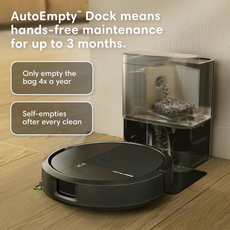 iRobot Roomba 115 Combo Robot Vacuum & Mop + AutoEmpty Dock