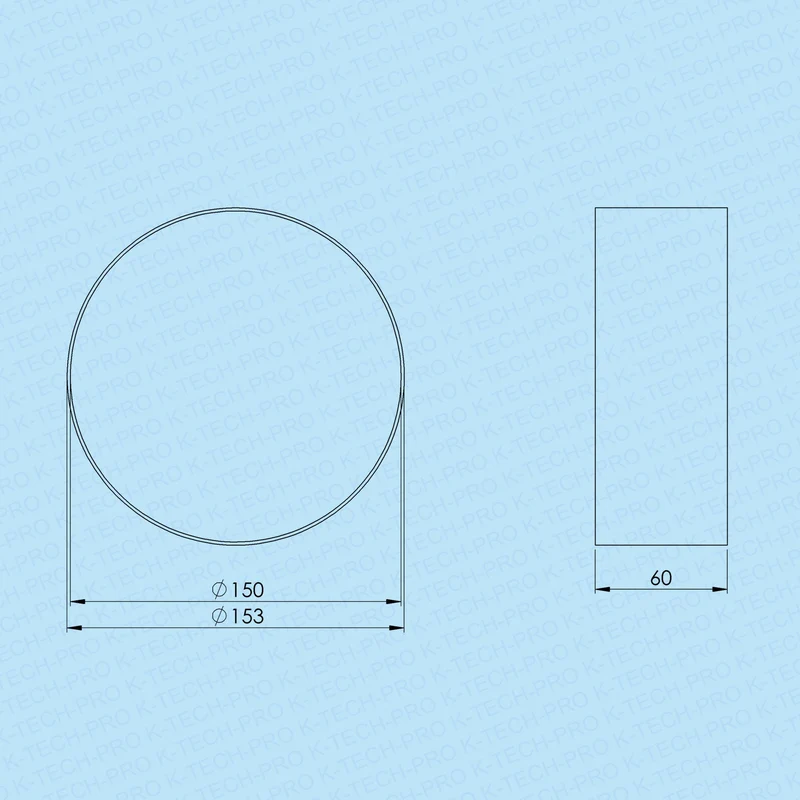 Formteilverbinder rund