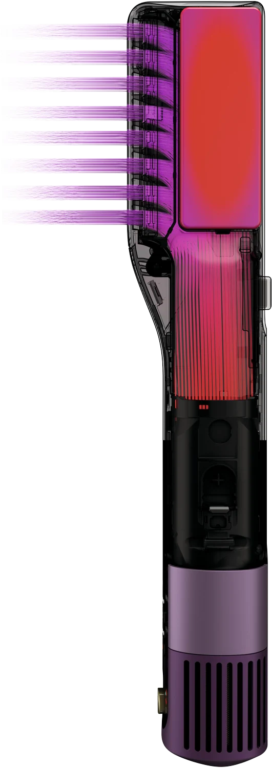 Shark SilkiPro Straight Wet To Dry Hair Straightener Plum Satin