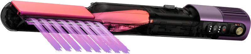 Shark SilkiPro Straight Wet To Dry Hair Straightener Plum Satin