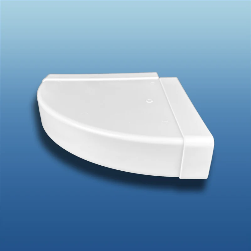 90° Bogen horizontal