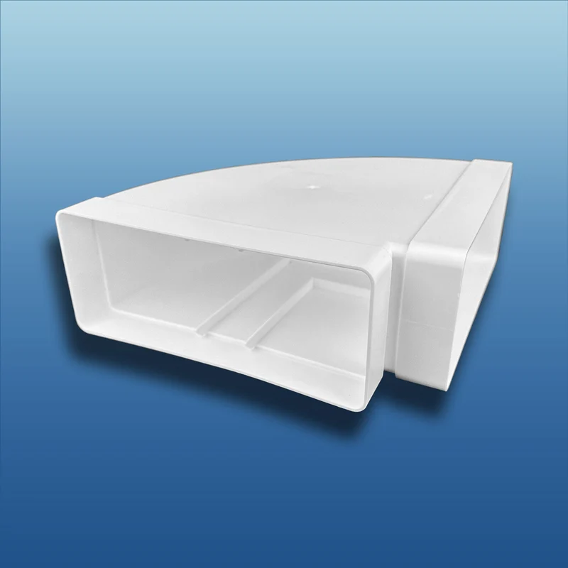 90° Bogen horizontal