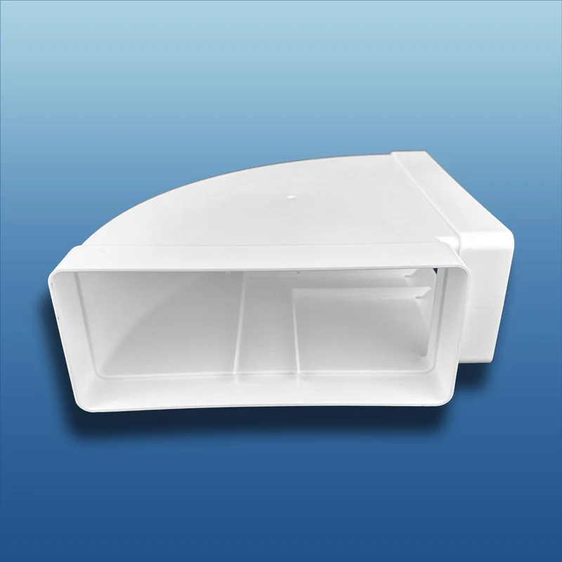 90° Bogen horizontal