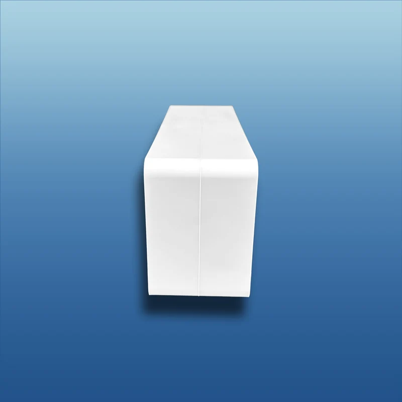 Flachkanalverbinder mit Rückstauklappe
