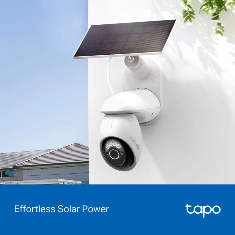 TP-LINK 4K Solar-Powered Pan/Tilt Security Camera