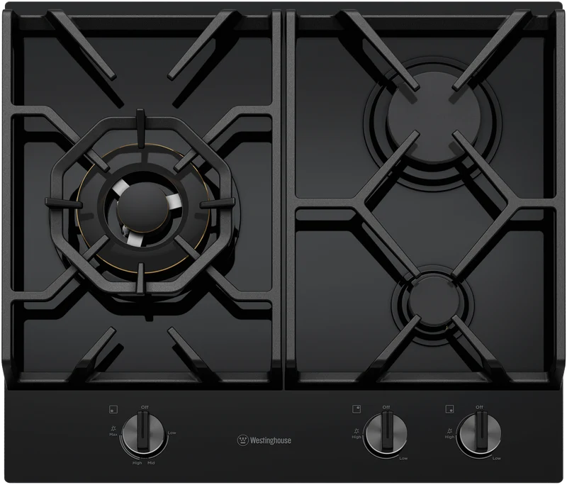 Westinghouse 60cm Gas on Glass Cooktop