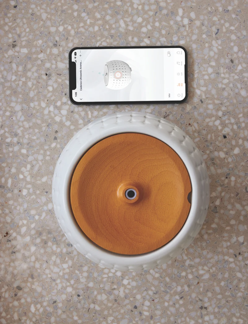 Ellia Cadence Ultrasonic WiFi Diffuser White