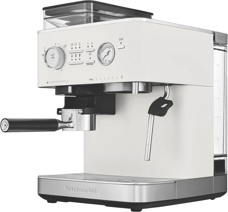 KitchenAid Semi Automatic Espresso Machine With Burr Grinder Porcelain