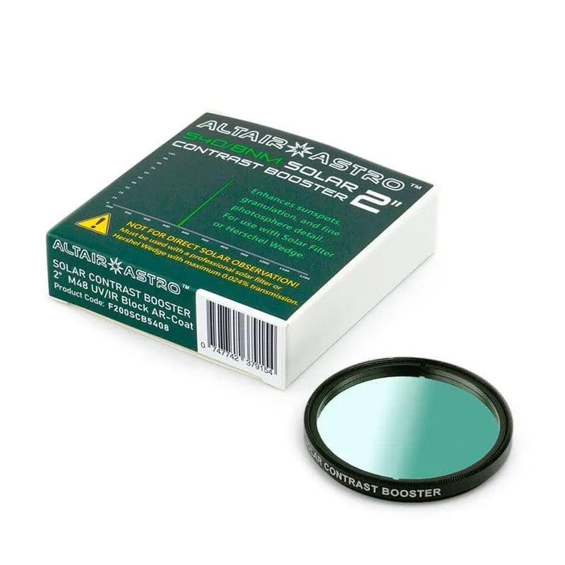 Altair 2" Solar Contrast Booster Filter 8nm - 540nm Continuum