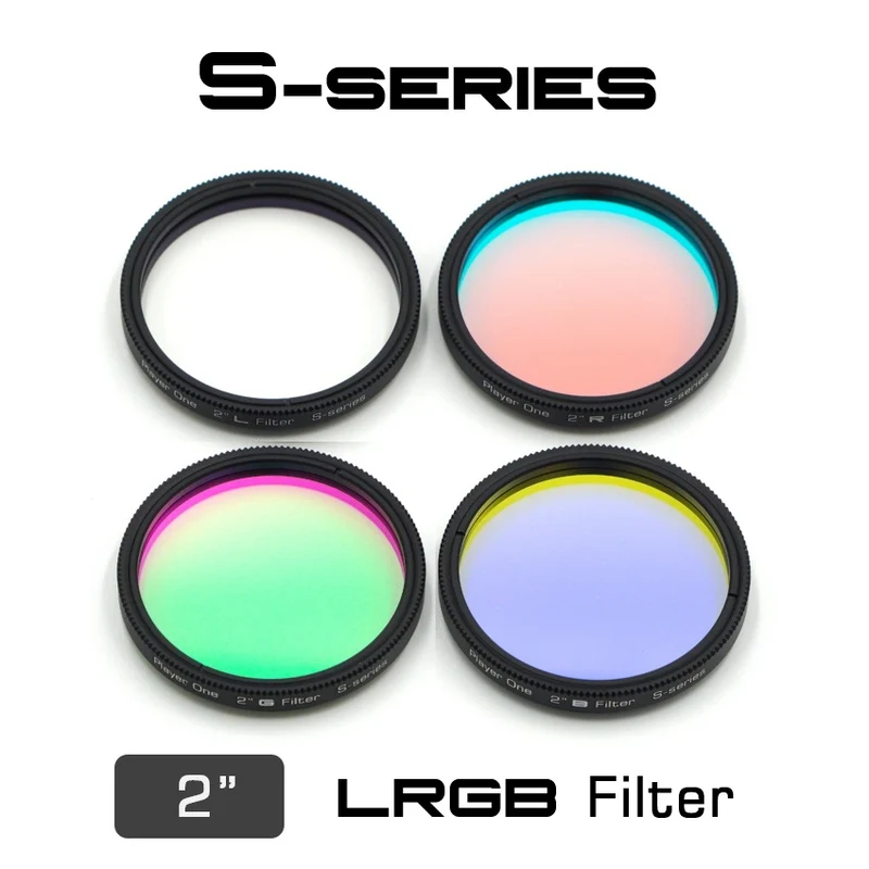 Player One LRGB 2″ Filter S-series