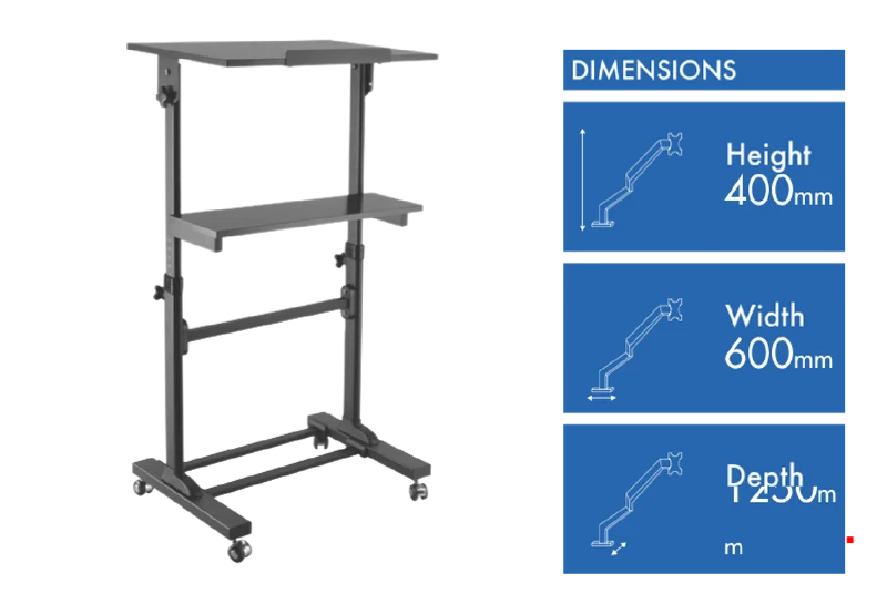 Ergovida EMC-01A Mobile Workstation