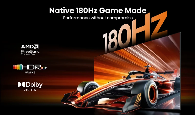 Hisense 55'' UR8SAU 4K RGB MiniLED 180Hz Smart AI TV 2026