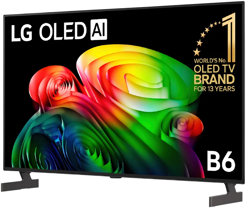 LG 48" OLED TV B6 4K AI 2026